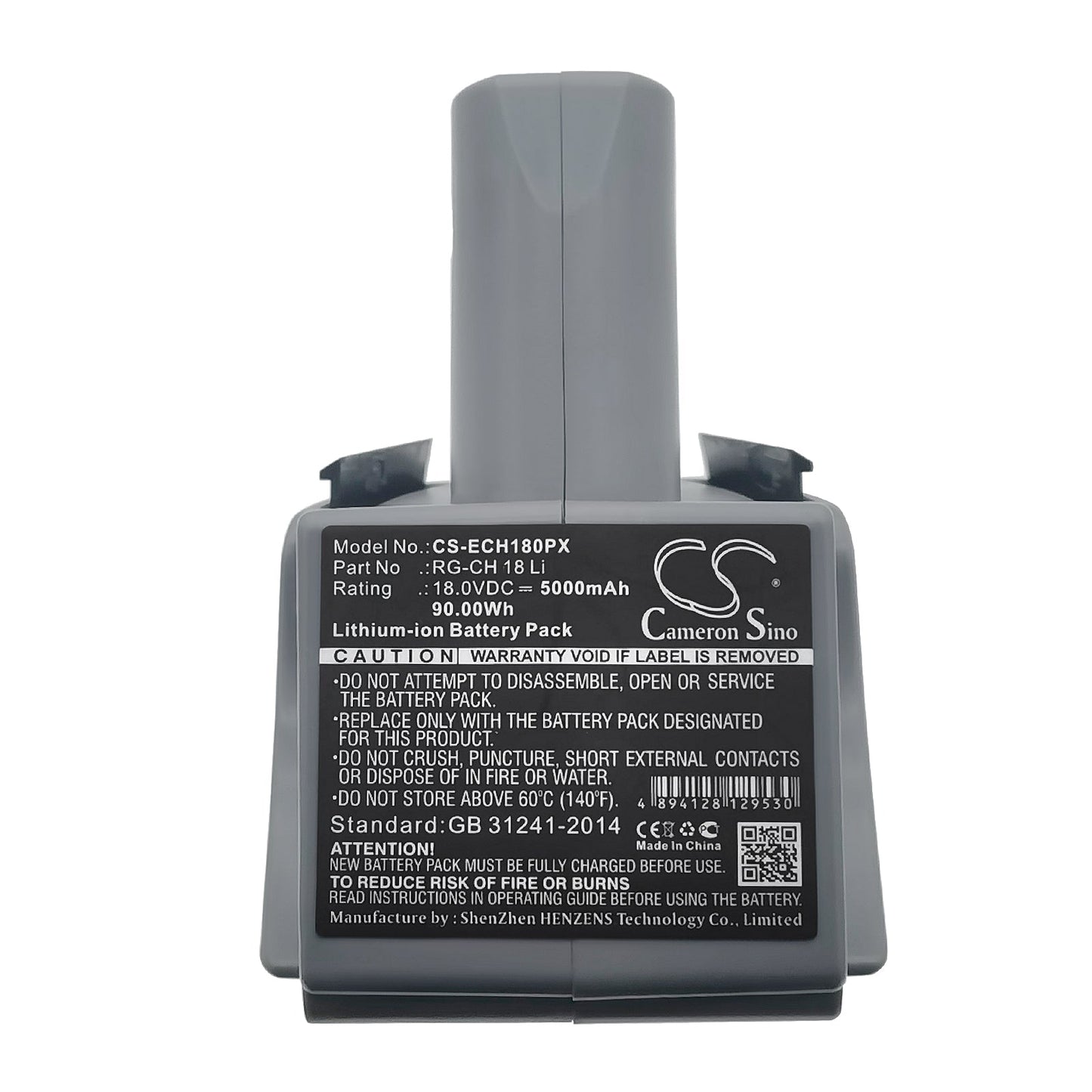 Replacement Battery for Einhell RG-CH 18 Li – Power Tools – 5000mAh / 90.00Wh / 18.0V
