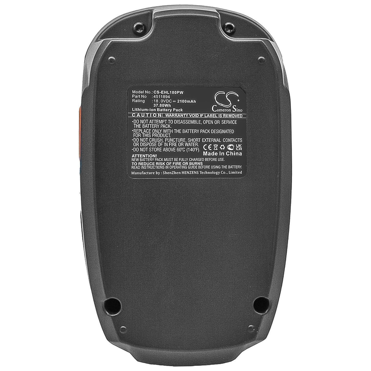 Replacement Battery for Einhell RT-CD18i – Power Tools – 2100mAh / 37.80Wh / 18.0V