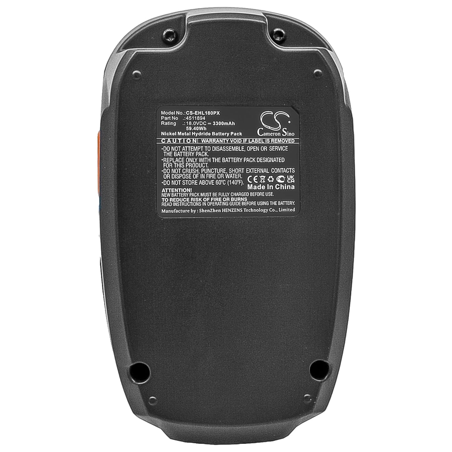Replacement Battery for Einhell RT-CD18i – Power Tools – 3300mAh / 59.40Wh / 18.0V