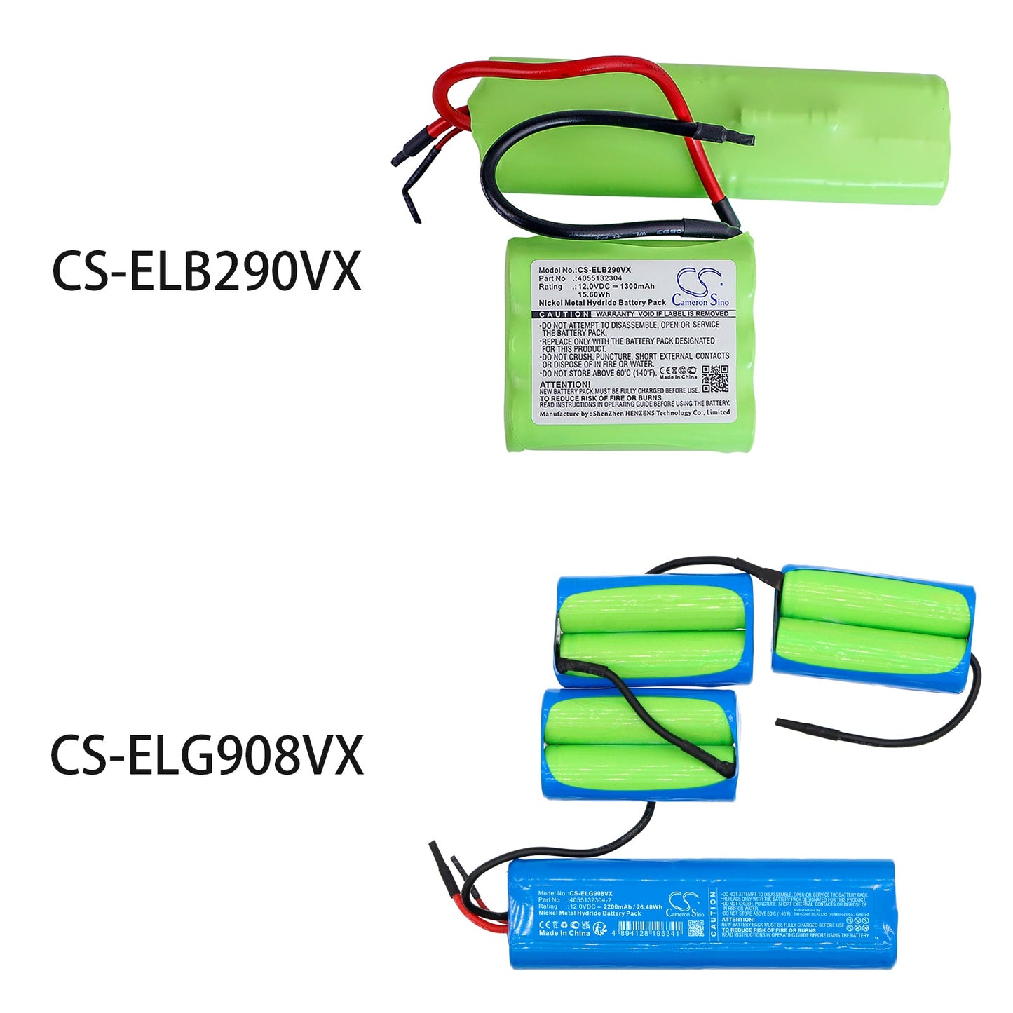 Replacement Battery for AEG 900165577 – Vacuum – 1300mAh / 15.60Wh / 12.0V