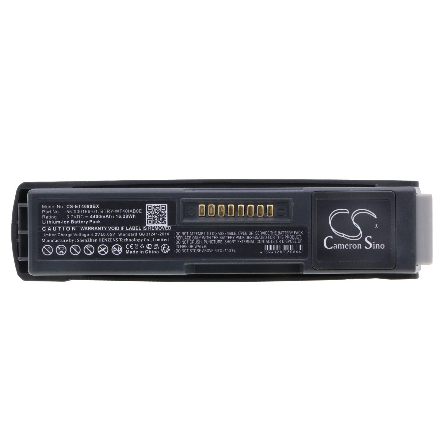 Replacement Battery for Zebra WT4000 – Barcode Scanner – 4400mAh / 16.28Wh / 3.7V