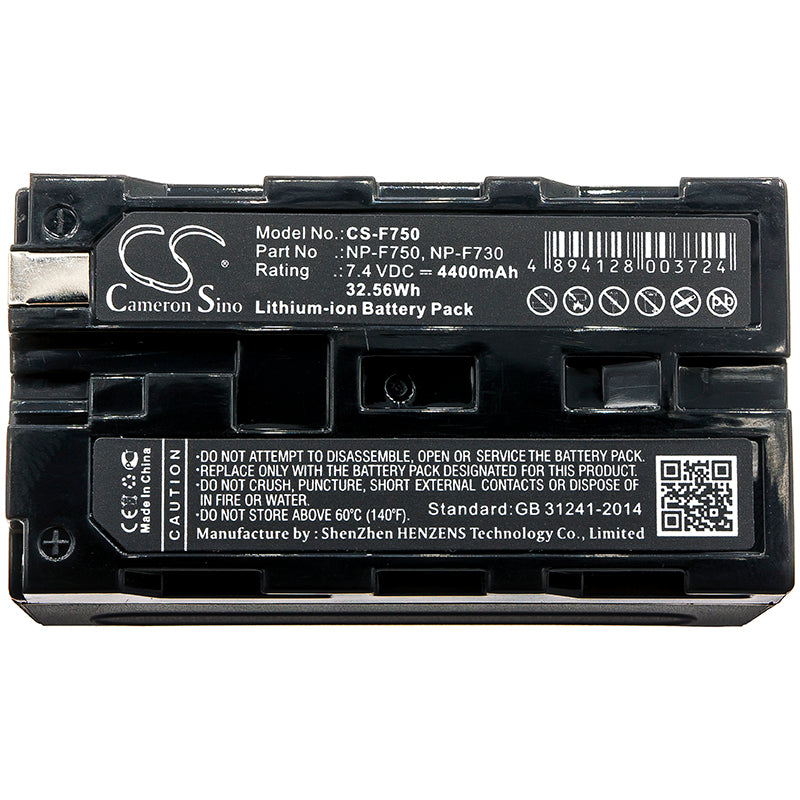 Replacement Battery for Blackmagic Design | CAME-TV | ProAm USA | ATOMOS | Olympus | Mitoya | Panasonic | Grundig | Hitachi | Sony | Yongnuo | NiKon