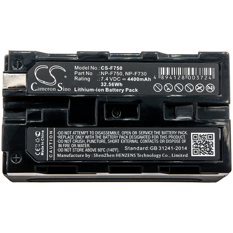 Replacement Battery for Nikon VM720 – Camera – 4400mAh / 32.56Wh / 7.4V