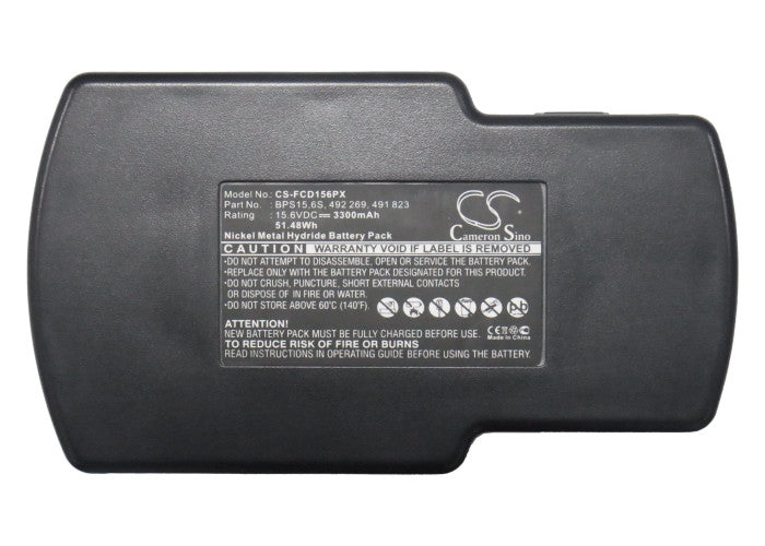 Replacement Battery for Festool PS 400 – Power Tools – 3300mAh / 51.48Wh / 15.6V