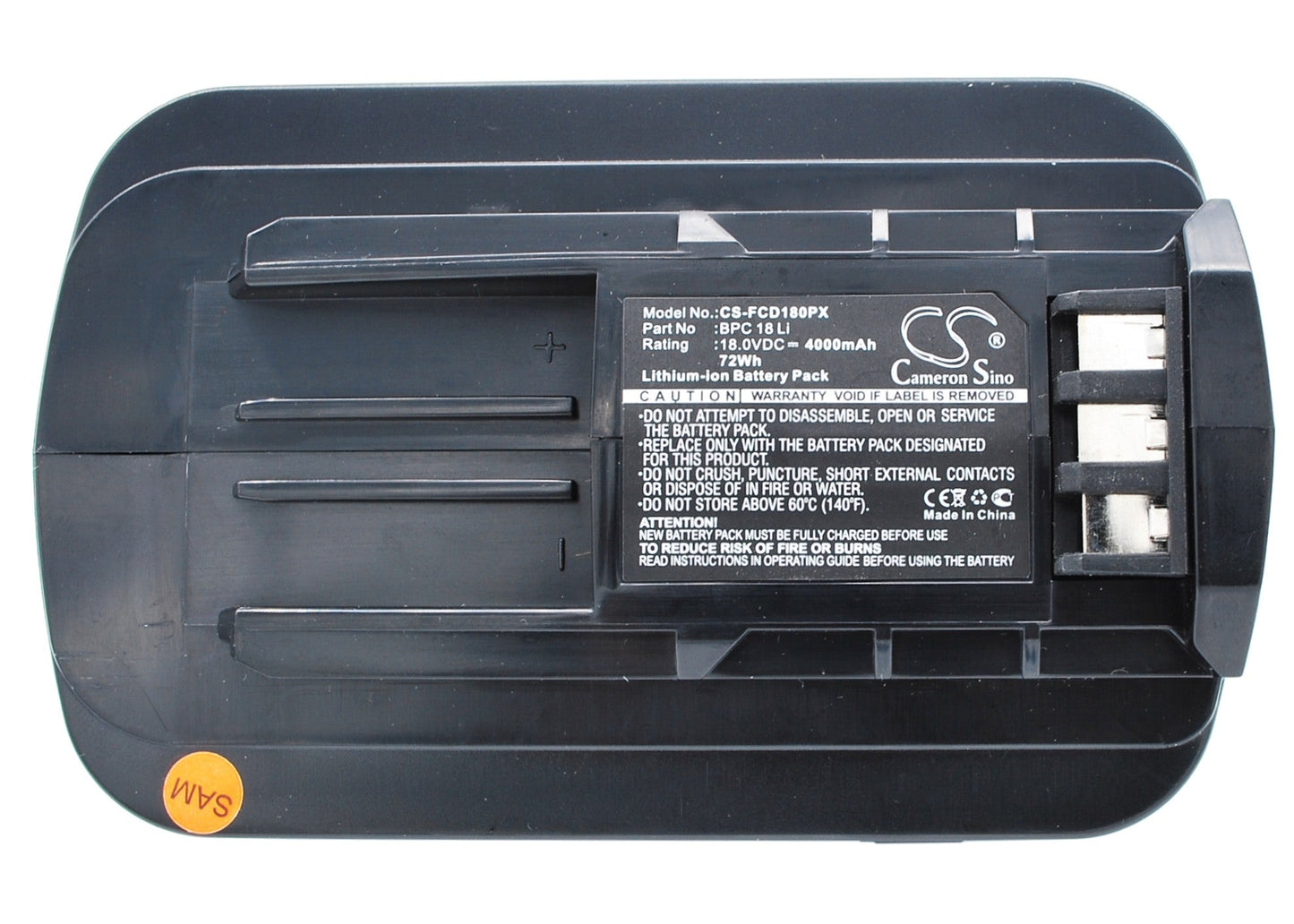 Replacement Battery for Festool C15 – Power Tools – 4000mAh / 72.0Wh / 18.0V