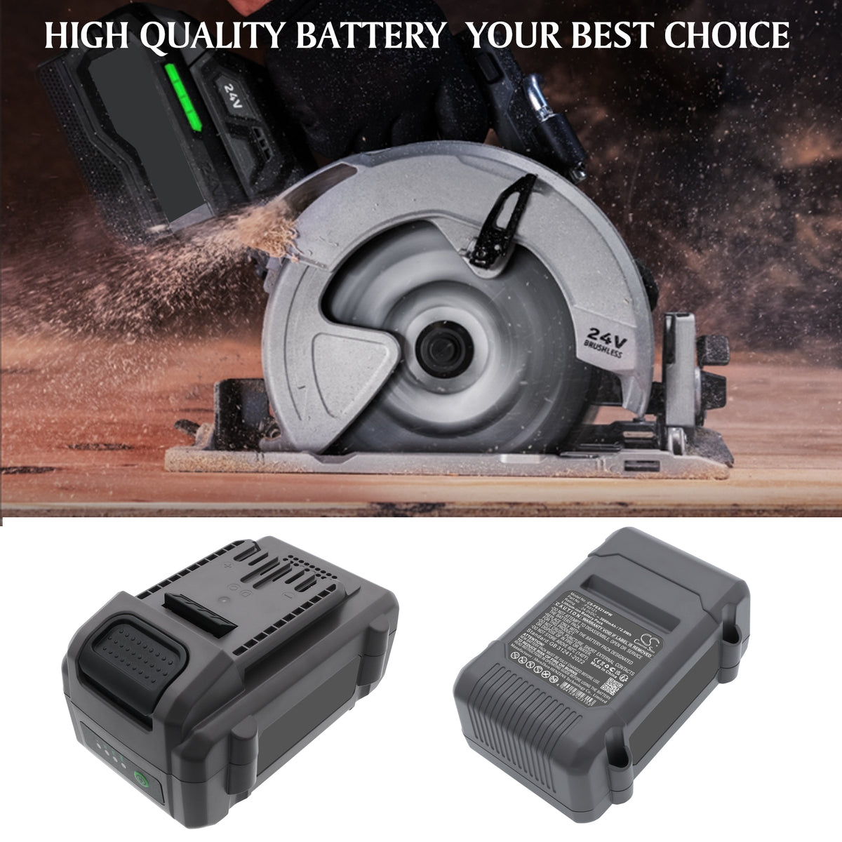 Replacement Battery for FLEX FX1431A – Power Tool – 3000mAh / 24V