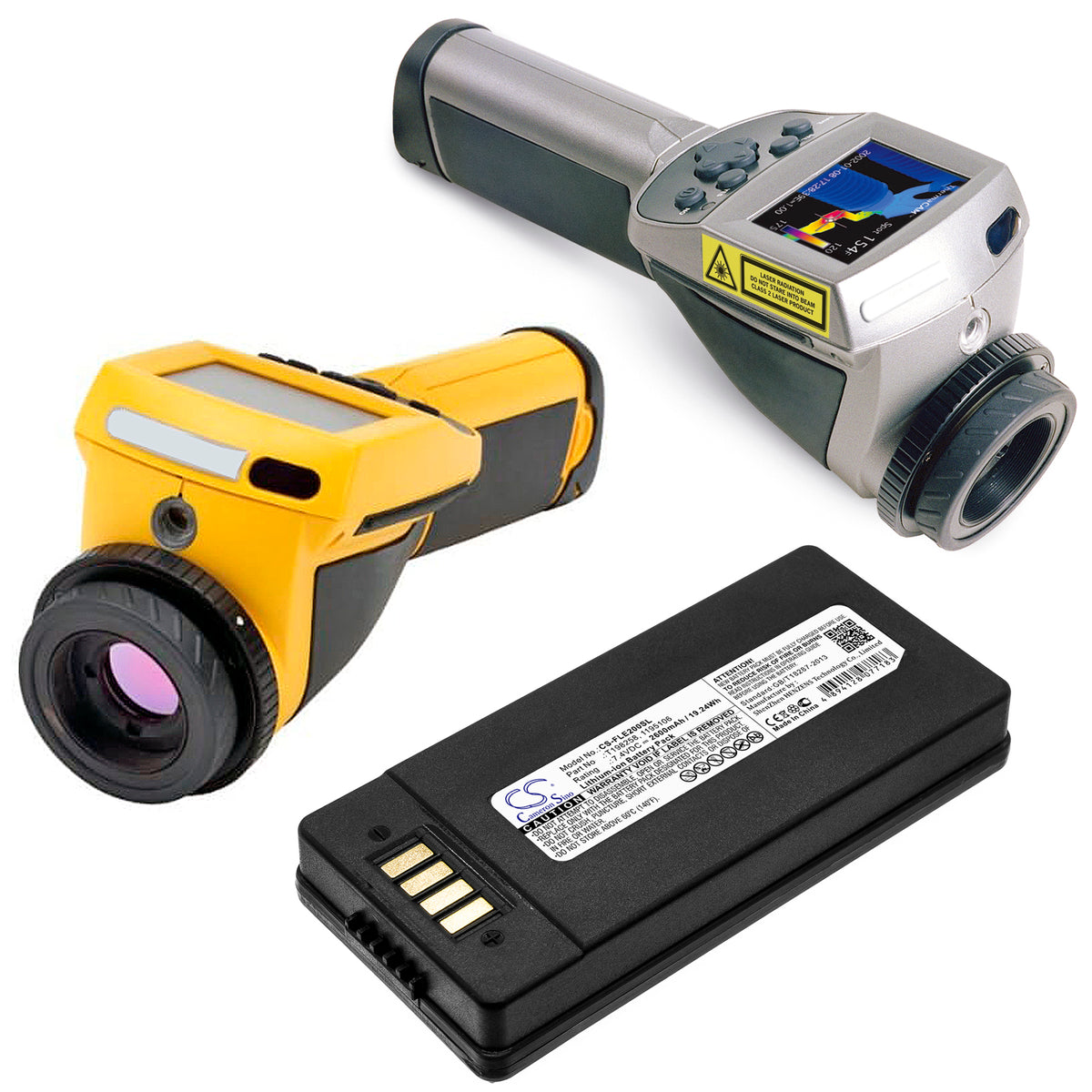 Replacement Battery for Flir ThermaCam E2 – Thermal Camera – 2600mAh / 7.4V