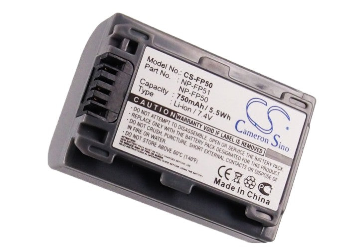 Replacement Battery for Sony DCR-30 – Camera – 750mAh / 7.4V