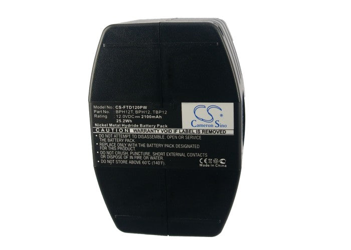 Replacement Battery for Festool TDD12 – Power Tools – 2100mAh/25.2Wh / 12.0V