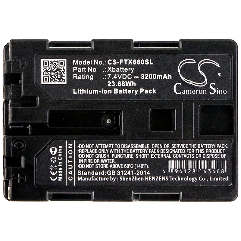 Replacement Battery for Fluke TiX1000 – Thermal Camera – 3200mAh / 7.4V