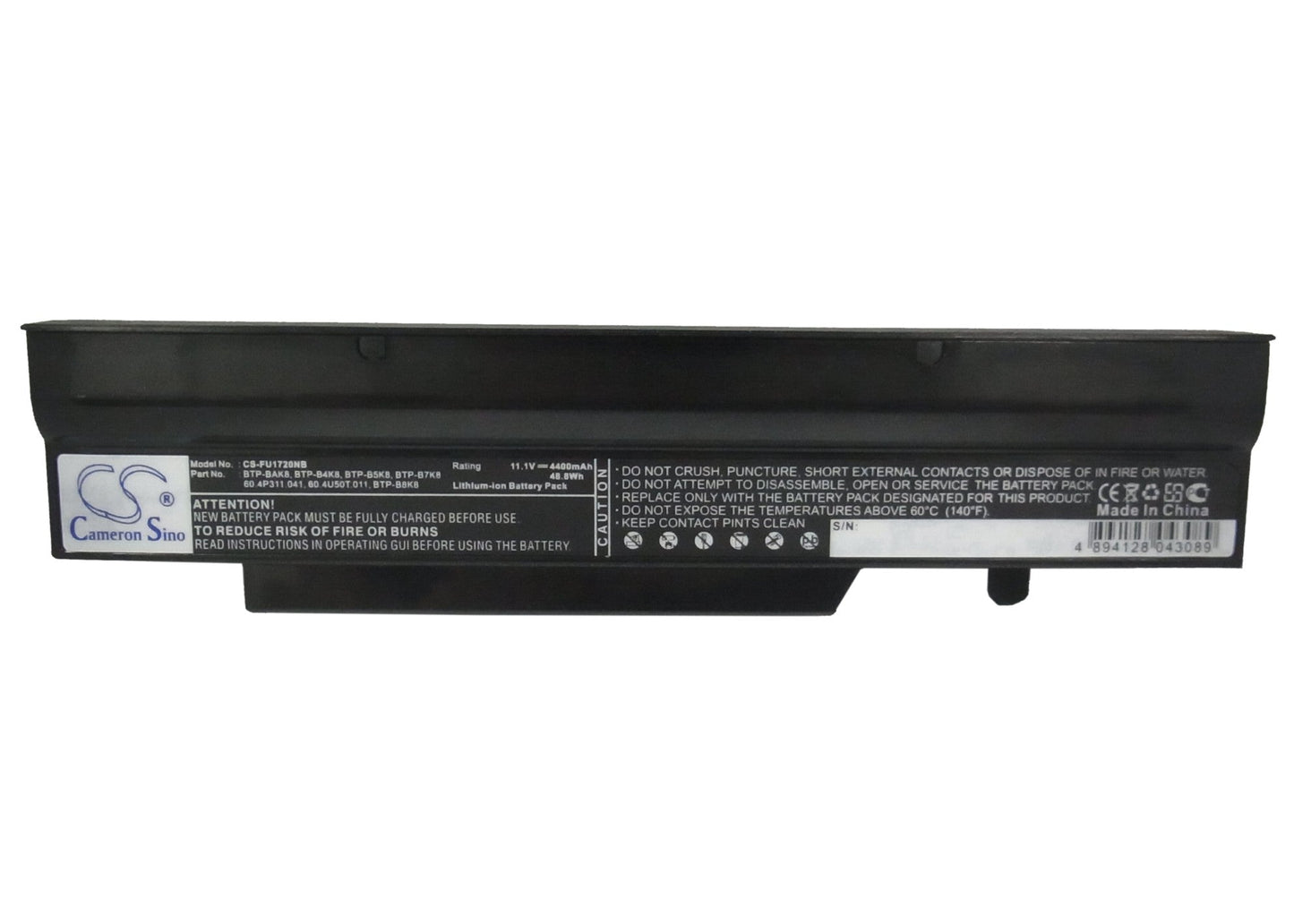 Replacement Battery for Medion Akoya E5211 – Notebook, Laptop – 4400mAh / 11.1V