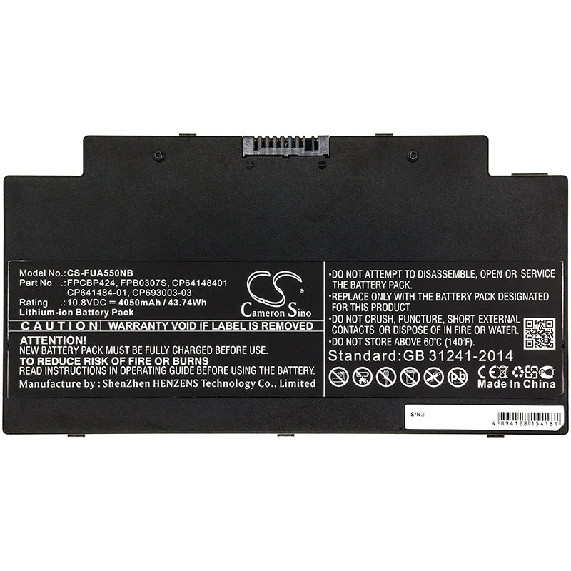Replacement Battery for Fujitsu Lifebook AH77/M – Notebook, Laptop – 4050mAh / 10.8V - image 3