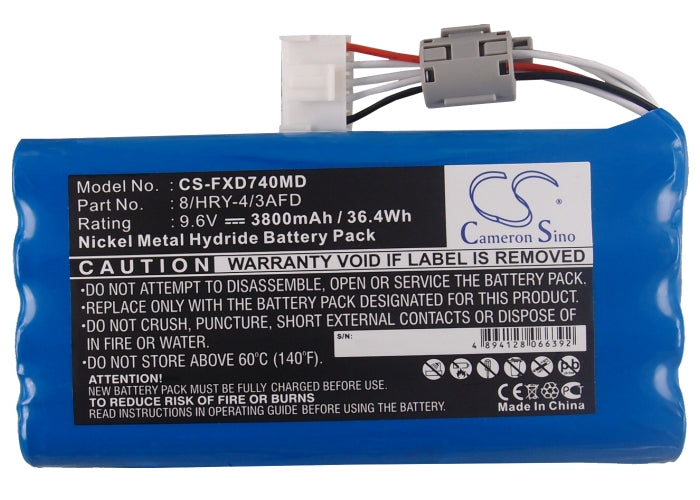 Replacement Battery for Fukuda FX-7402 – Medical – 3800mAh / 9.6V