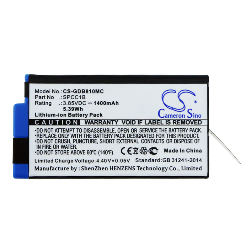 Replacement Battery for GoPro Max – Camera – 1400mAh / 3.85V - image 3