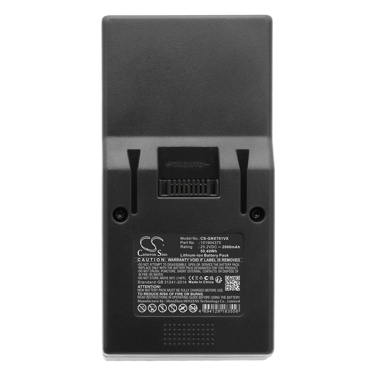 Replacement Battery for Genius | Inventum | Invictus Invictus A8 – Vacuum – 2000mAh / 25.2V