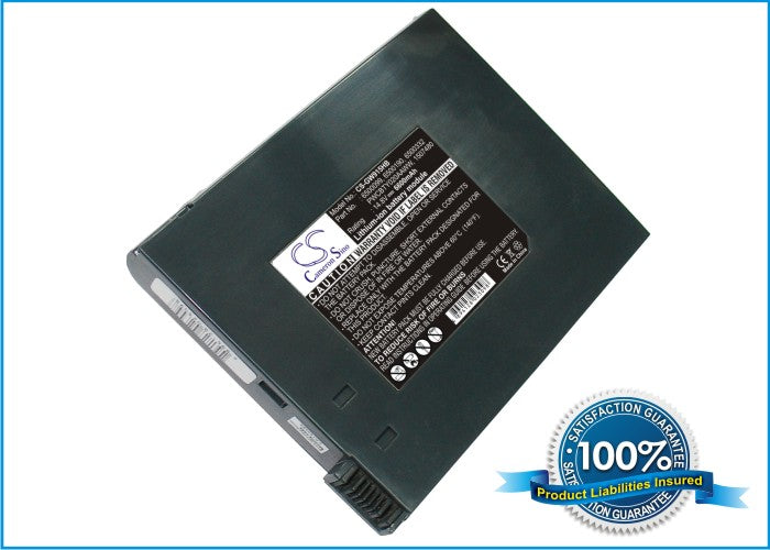 Replacement Battery for Gateway Solo 2300 – Notebook, Laptop – 6600mAh / 14.8V - image 1