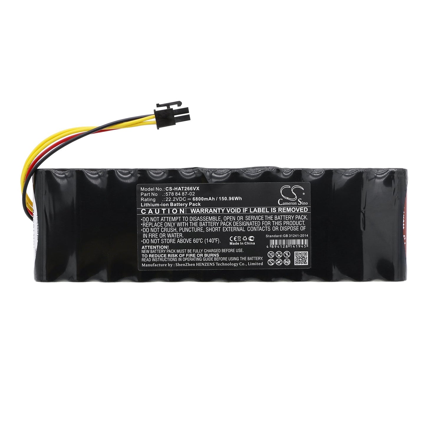 Replacement Battery for Husqvarna Automower 265ACX – Lawn Mowers – 6800mAh / 22.2V - image 3