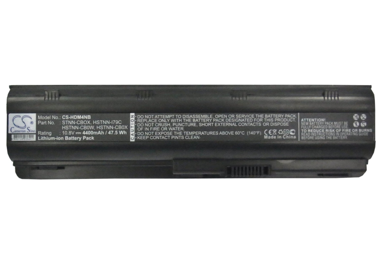Replacement Battery for Compaq Presario CQ32 – Notebook, Laptop – 4400mAh / 47.52Wh / 10.8V