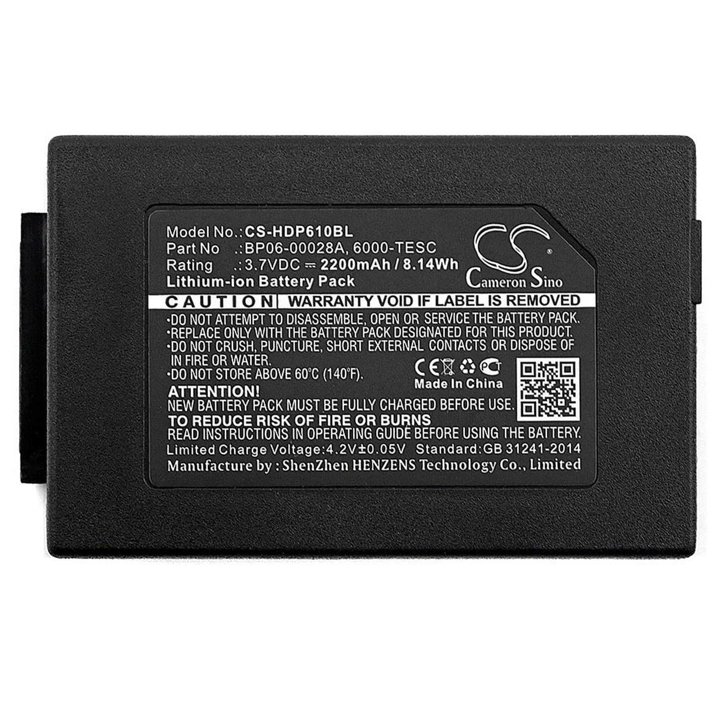 Replacement Battery for Handheld Dolphin 6100 – Barcode Scanner – 2200mAh / 8.14Wh / 3.7V