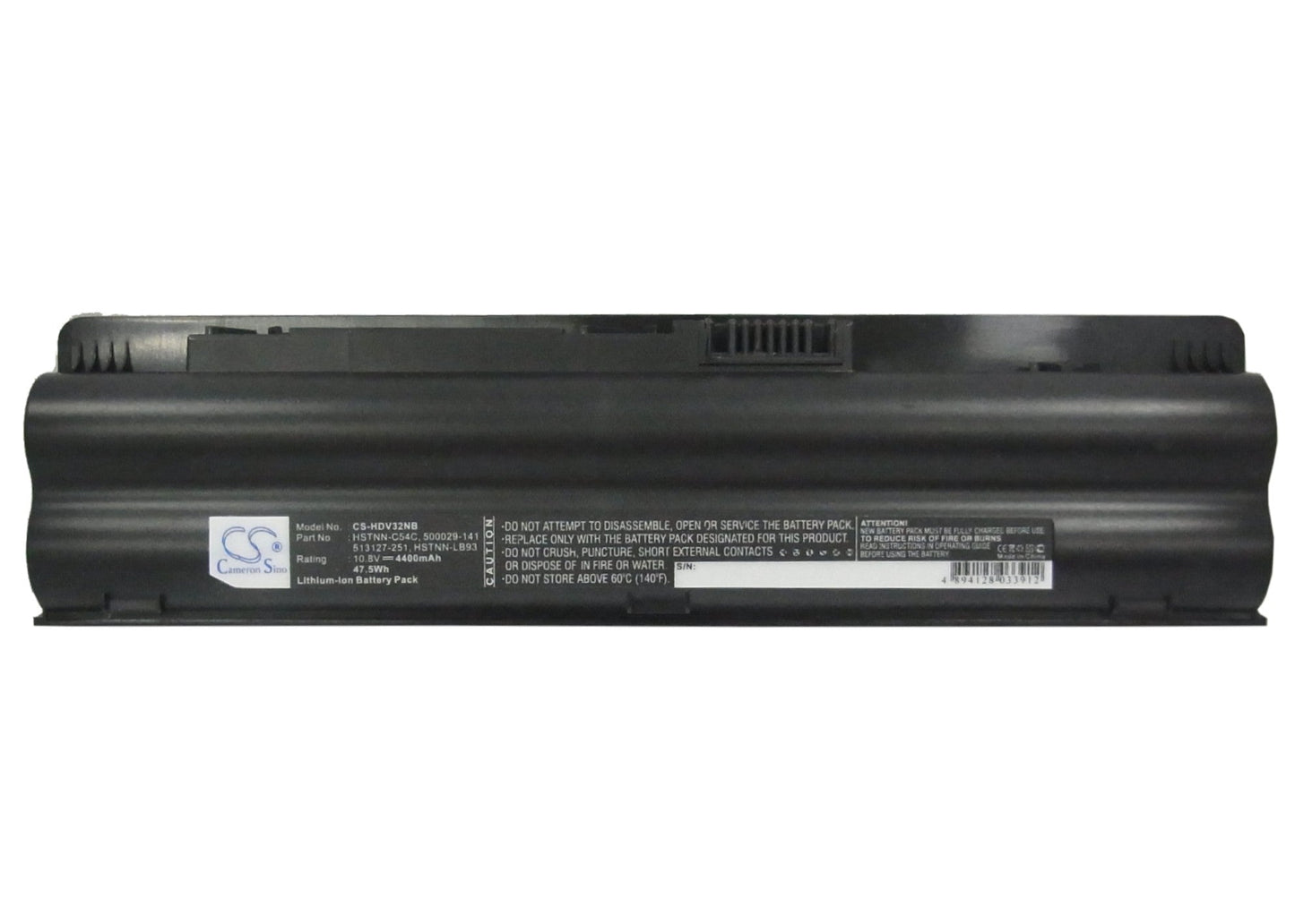 Replacement Battery for HP | Compaq Pavilion dv3-2000 – Notebook, Laptop – 4400mAh / 10.8V - image 5