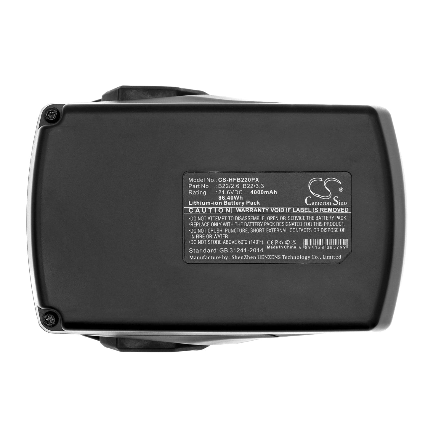 Replacement Battery for HILTI AG 125-A22 – Power Tools – 4000mAh / 86.40Wh / 21.6V