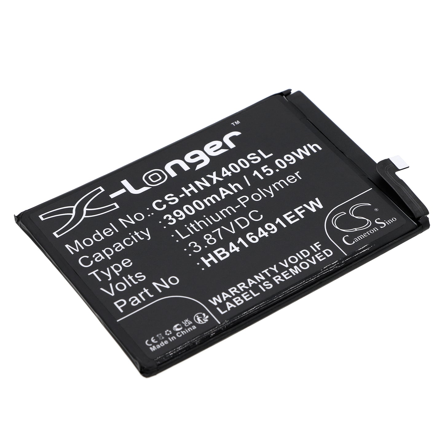 Replacement Battery for Honor Play 7T Pro – Mobile, SmartPhone – 3900mAh / 3.87V - image 1