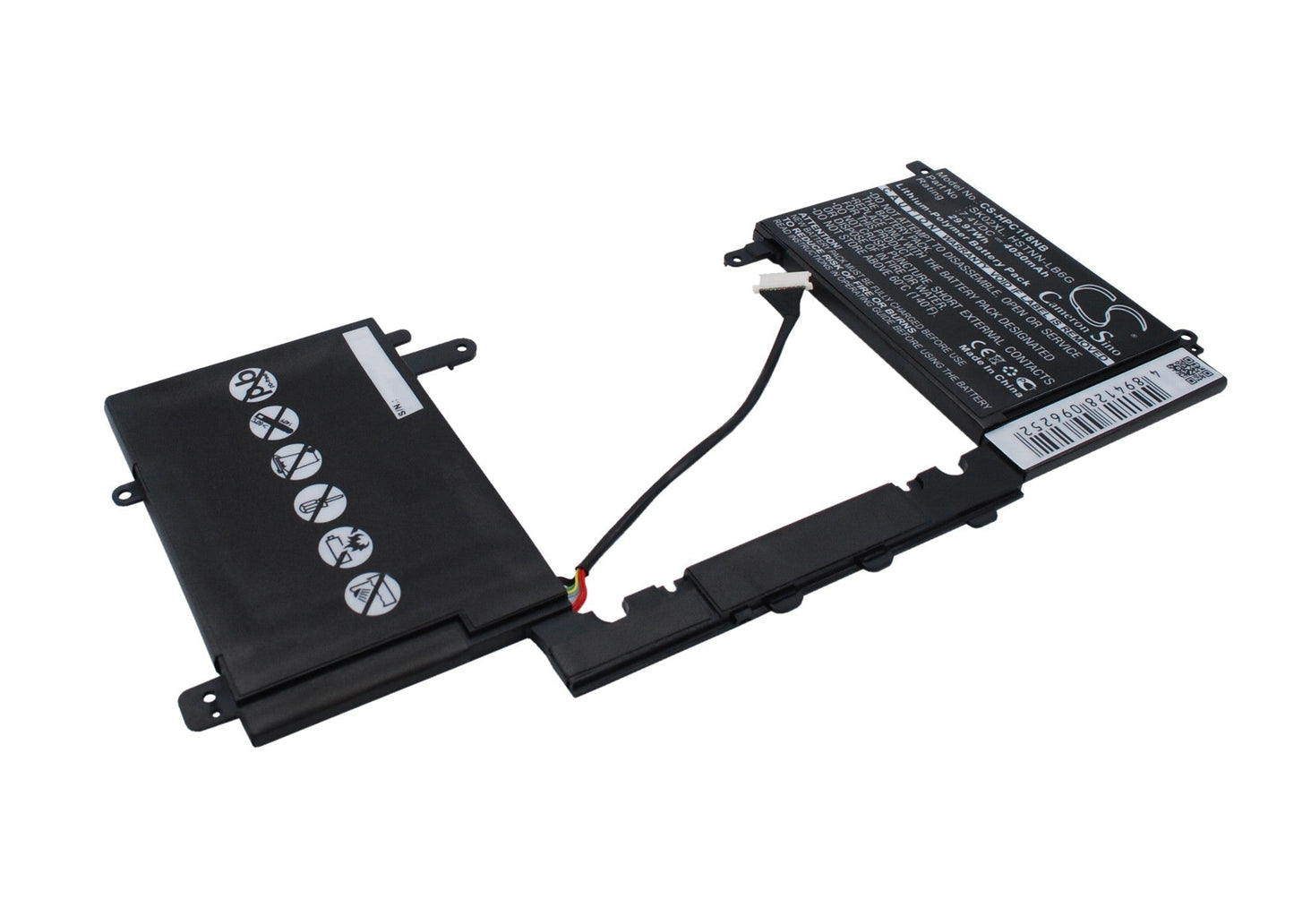 Replacement Battery for HP Split x2 13-R010dx 13.3 – Notebook, Laptop – 4050mAh / 7.4V - image 3