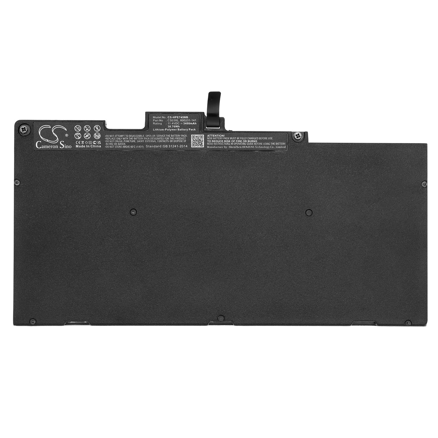 Replacement Battery for HP EliteBook 745 G3 – Notebook, Laptop – 3400mAh / 38.76Wh / 11.4V