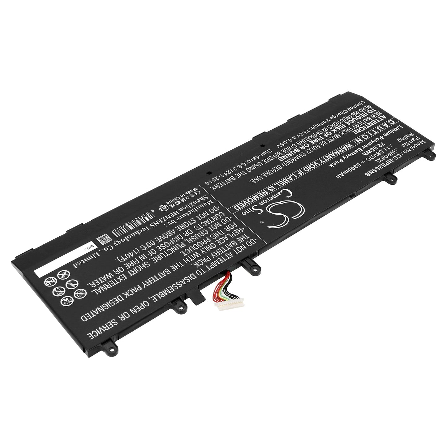 Replacement Battery for HP Elitebook 865 G9 6H724UT – Notebook, Laptop – 6300mAh / 11.58V - image 2