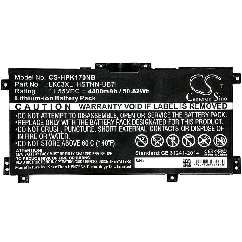Replacement Battery for HP Envy 17m – Notebook, Laptop – 4400mAh / 11.55V - image 3