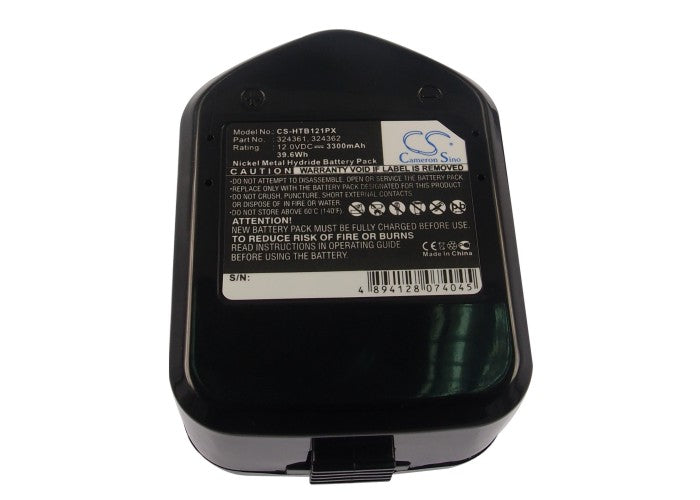Replacement Battery for Hitachi C 5D – Power Tools – 3300mAh / 39.60Wh / 12.0V