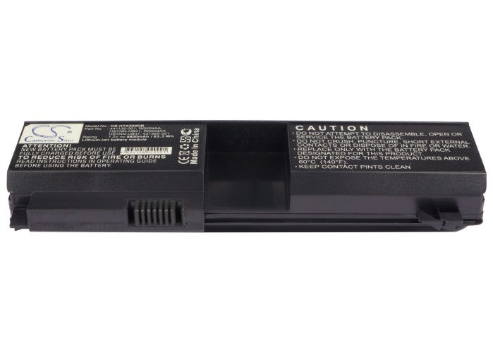 Replacement Battery for HP Pavilion tx1000 – Notebook, Laptop – 8800mAh / 7.2V