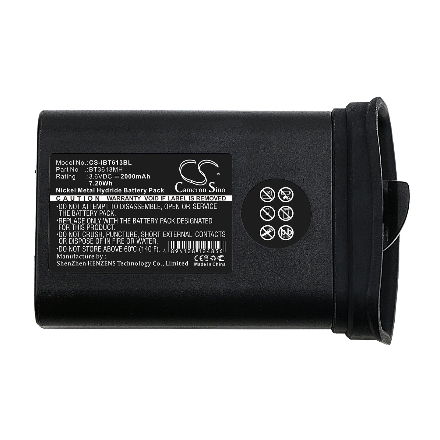 Replacement Battery for Itowa Winner – Crane Remote Control – 2000mAh / 3.6V - image 3