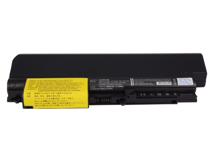 Replacement Battery for IBM Thinkpad R400 – Notebook, Laptop – 6600mAh / 10.8V