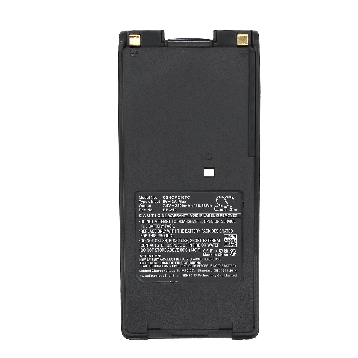 Replacement Battery for Icom IC-A24 – Two-Way Radio – 2200mAh / 16.28Wh / 7.4V