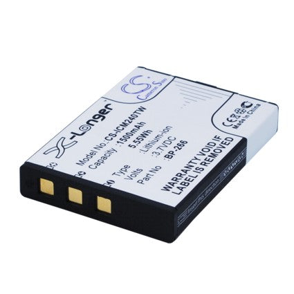 Replacement Battery for Icom IC-M23 IC-M24 – 1500mAh / 5.55Wh