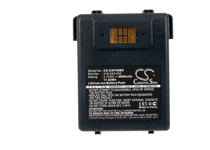 Replacement Battery for Intermec CN70 – Barcode Scanner – 4600mAh / 17.02Wh / 3.7V