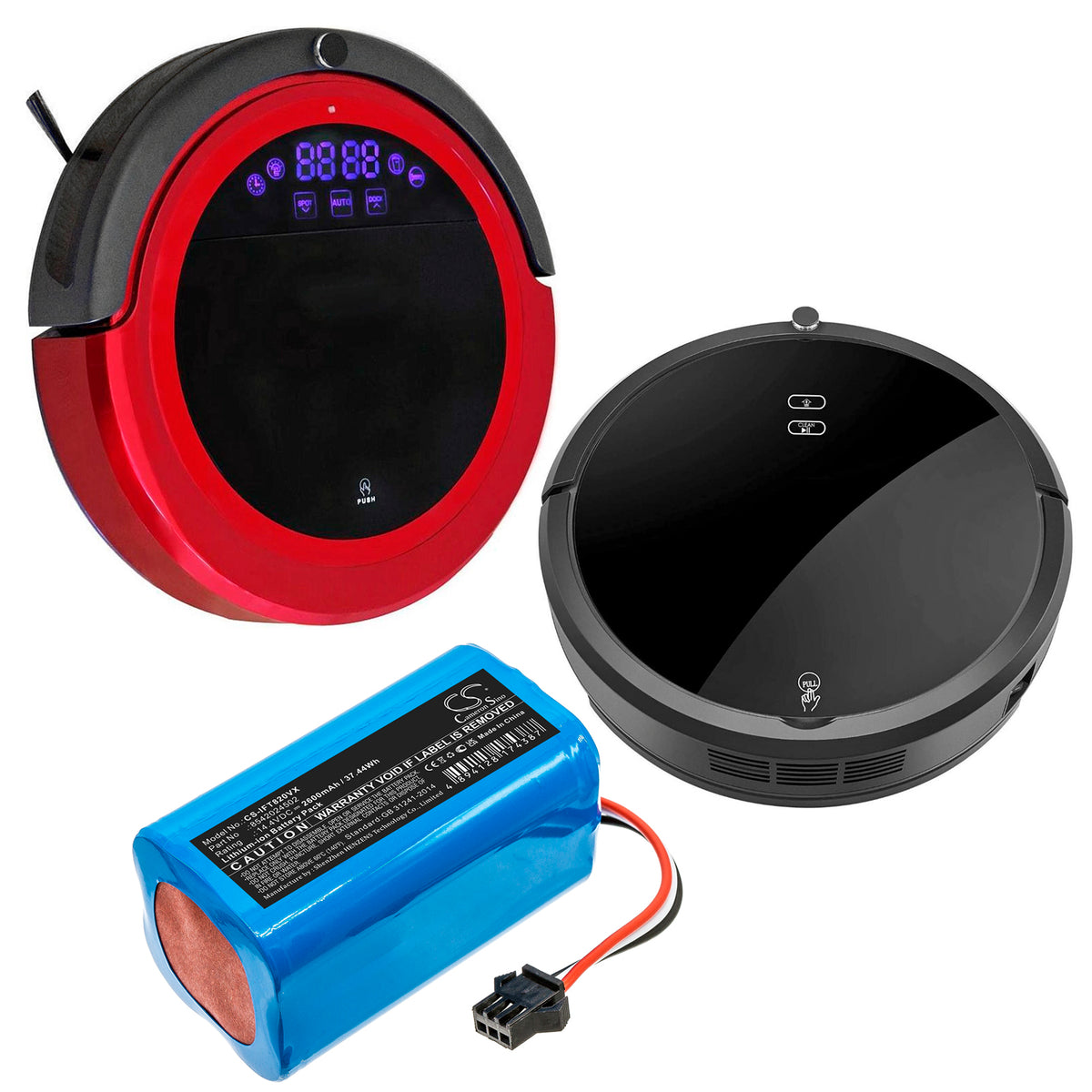Replacement Battery for Deik | Infinuvo MT820 – Vacuum – 2600mAh / 14.4V