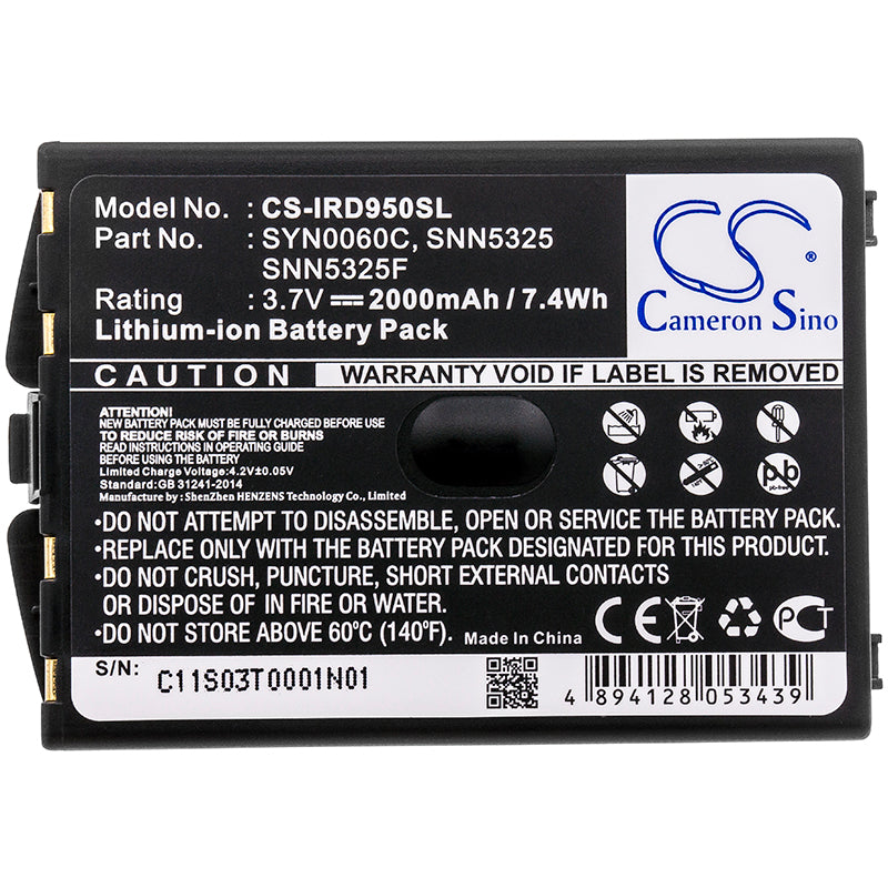 Replacement Battery for Iridium 9500 – Satellite Phone – 2000mAh / 3.7V - image 3