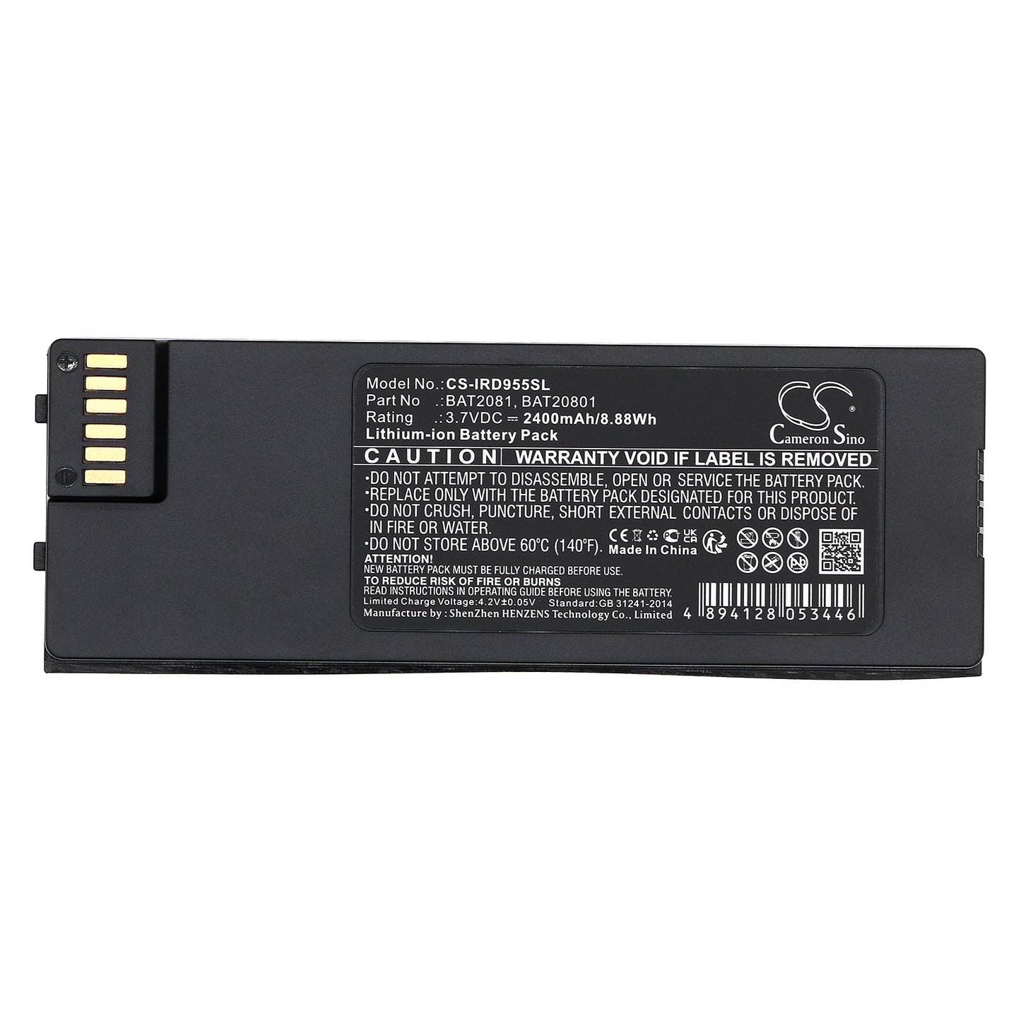 Replacement Battery for Iridium 9555 – Satellite Phone – 2400mAh / 3.7V - image 5
