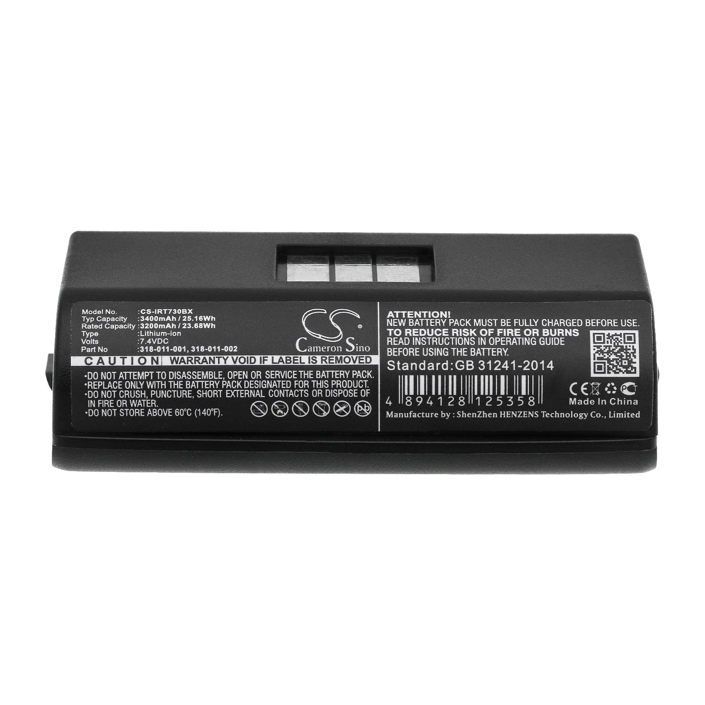 Replacement Battery for Intermec 700 – Barcode Scanner – 3400mAh / 25.16Wh / 7.4V