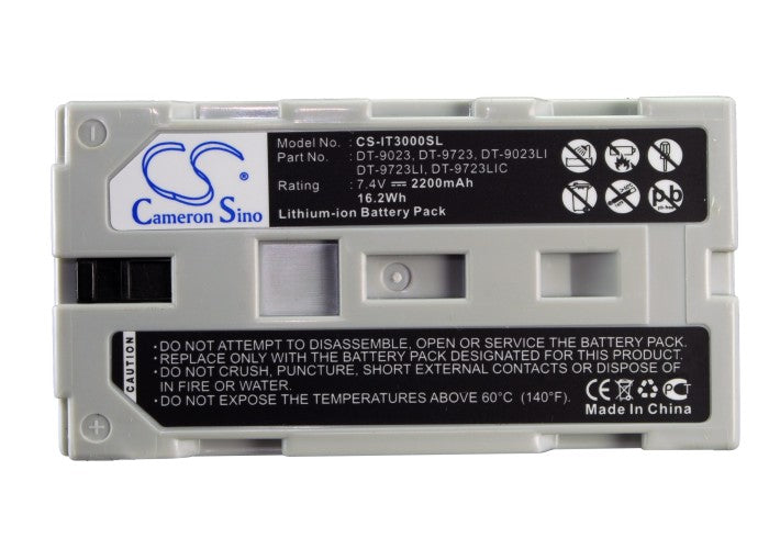Replacement Battery for Casio IT2000 – Barcode Scanner – 2200mAh / 16.28Wh / 7.4V