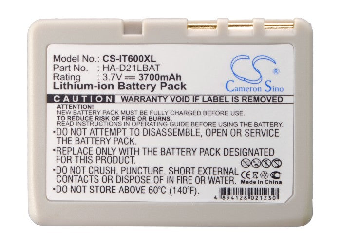 Replacement Battery for Casio DT-5300 – Barcode Scanner – 3700mAh / 13.69Wh / 3.7V