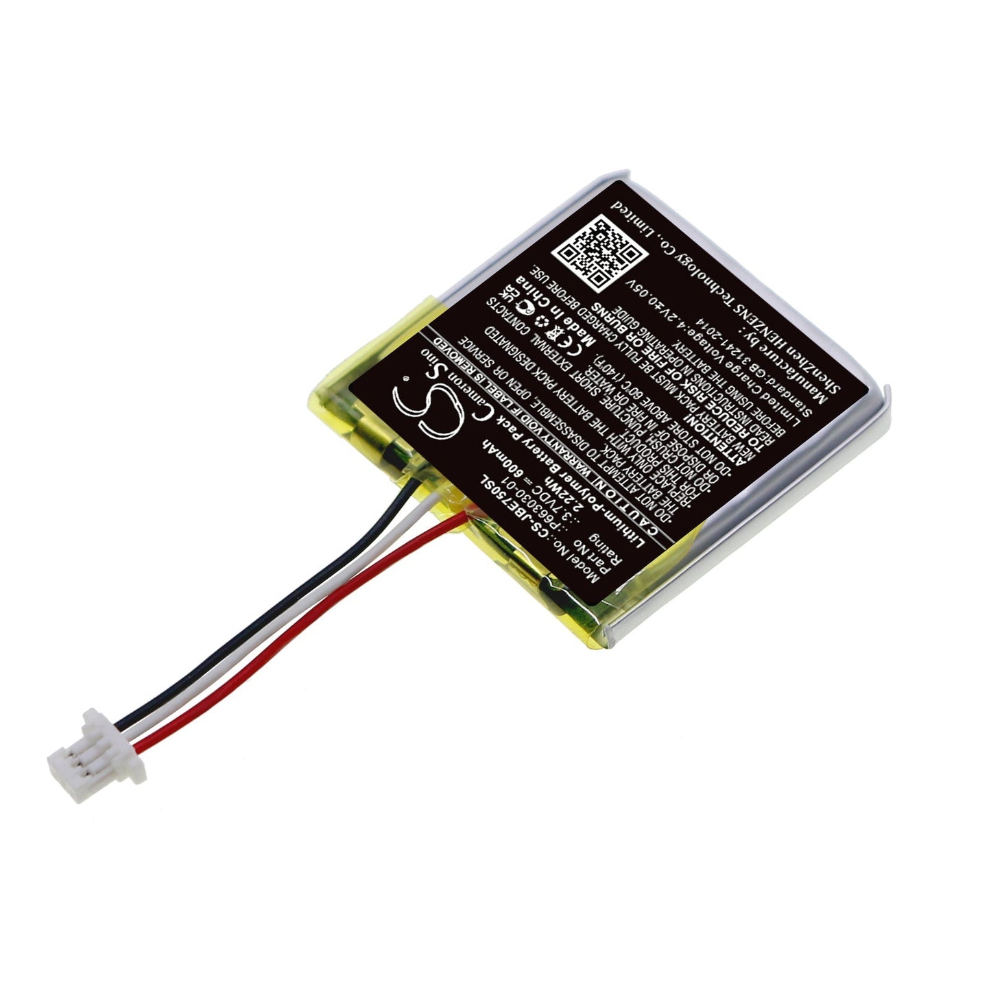 Replacement Battery for JBL Everest 750 – Wireless Headset – 600mAh / 3.7V - image 2