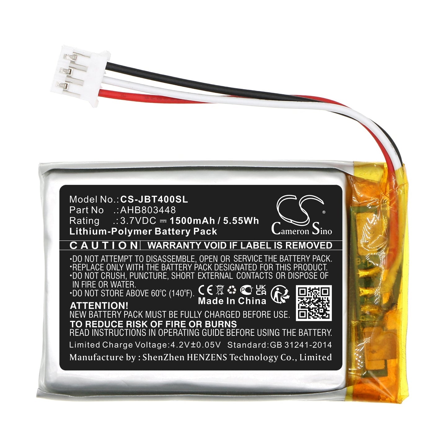 Replacement Battery for JBL Tuner 3 – Speaker – 1500mAh / 3.7V - image 3