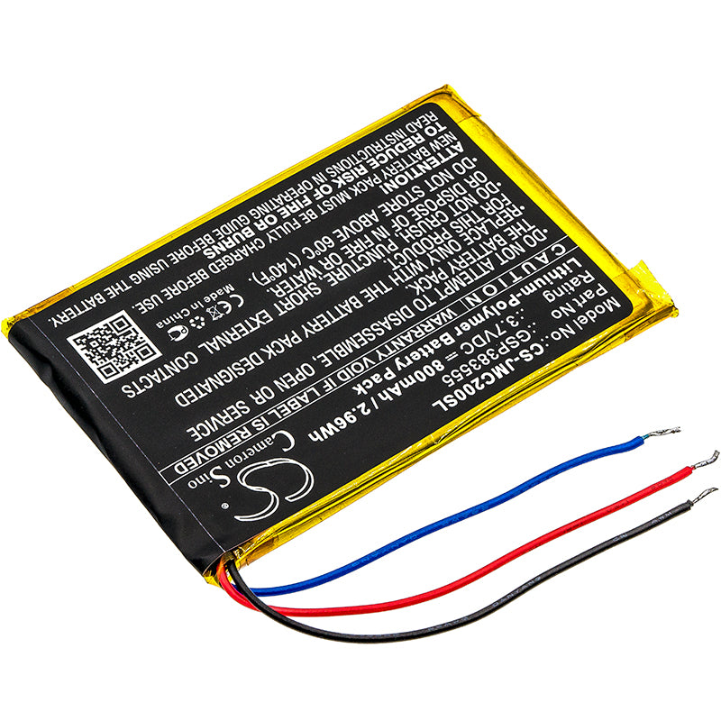 Replacement Battery for JBL Clip 2 – 800mAh / 2.96Wh