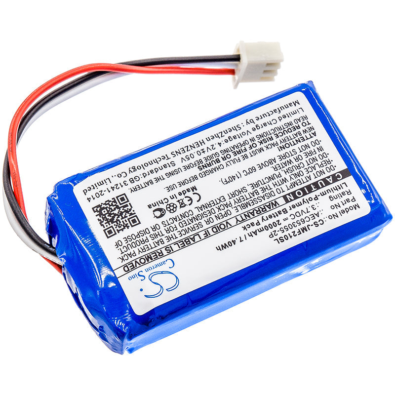 Replacement Battery for JBL Flip 2 (2013) – Speaker – 2000mAh / 3.7V - image 2