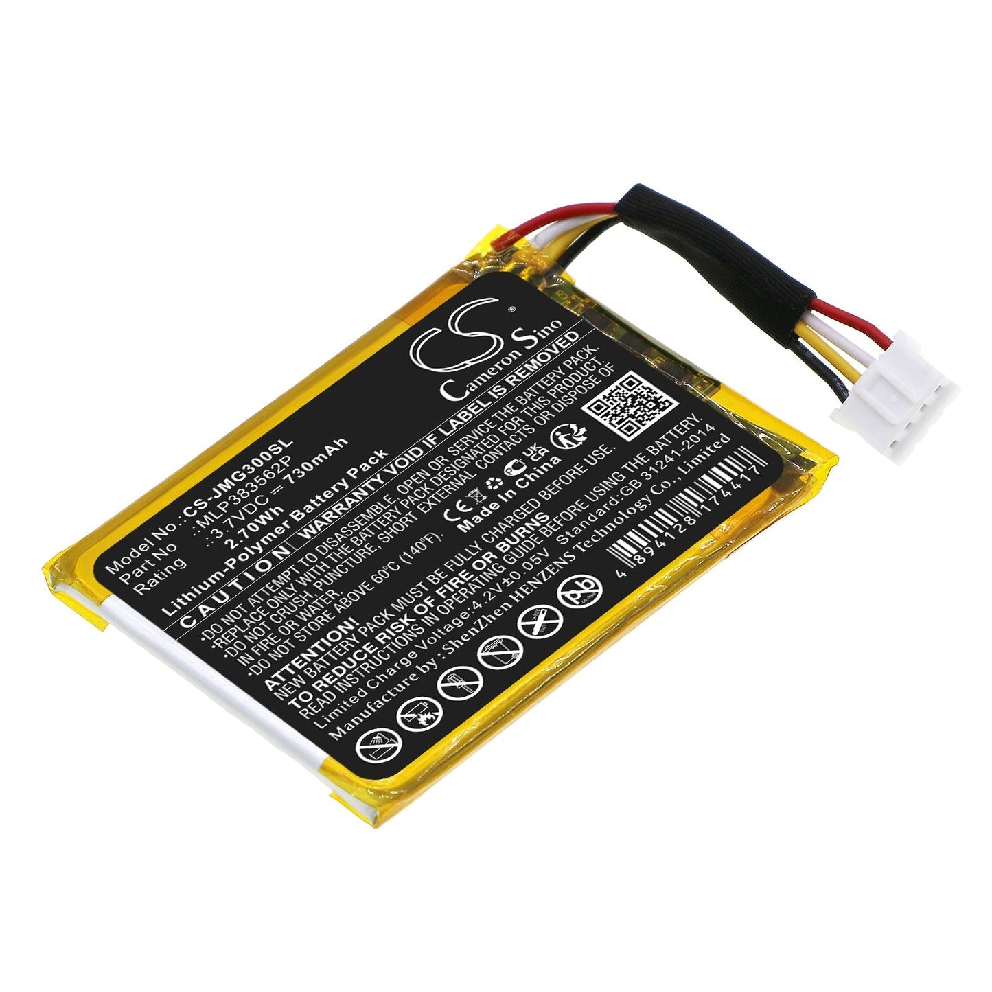 Replacement Battery for JBL Go 3 – Speaker – 730mAh / 3.7V - image 1