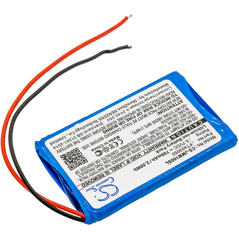 Replacement Battery for JBL Clip+ – 700mAh / 2.59Wh