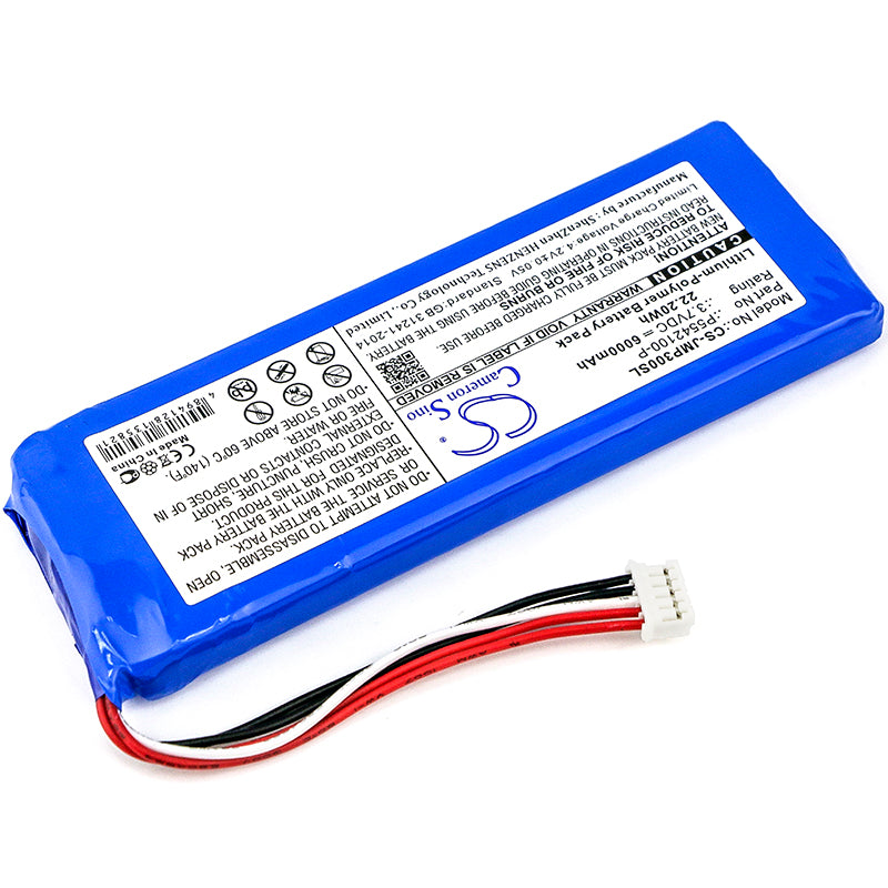 Replacement Battery for JBL 2017DJ1714 – 6000mAh / 22.20Wh